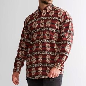 Ariat Kaylen Shirt Aztec print button front shirt long sleeve western